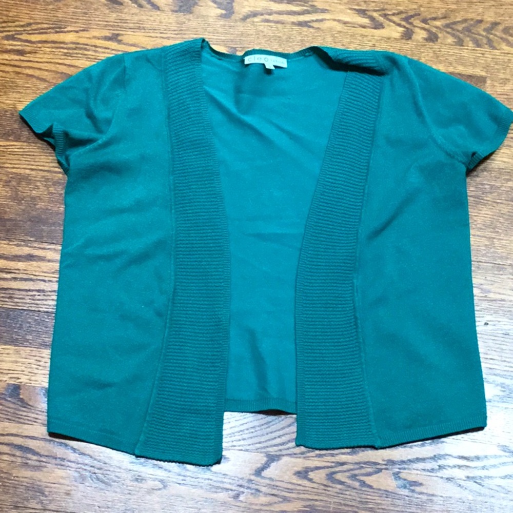 Teal Bolero Sweater